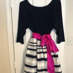 Navy & White Special Occasion dress